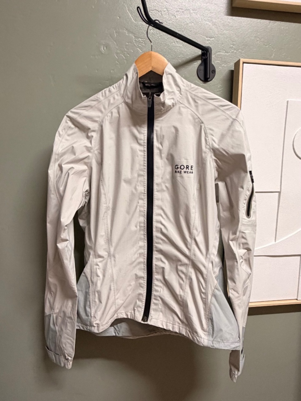 Gore Bike Wear Gore-Tex Paclite Cycling Jacket White Women's L - Waterproof